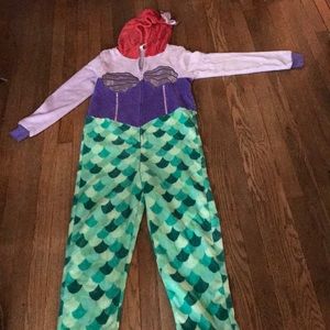 Little mermaid Ariel onesie